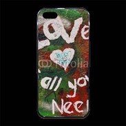 Coque iPhone 5/5S Premium Love is all you need