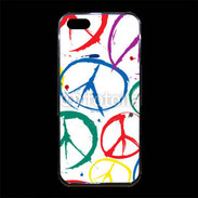 Coque iPhone 5/5S Premium Symboles de paix 2