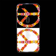 Coque iPhone 5/5S Premium Symbole de la paix Hippie