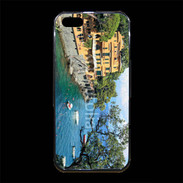 Coque iPhone 5/5S Premium Baie de Portofino en Italie