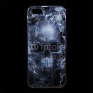 Coque iPhone 5/5S Premium Tête de mort en fumée 5