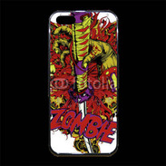 Coque iPhone 5/5S Premium Tête de Mort Zombie 35