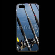 Coque iPhone 5/5S Premium Cannes à pêche de pêcheurs
