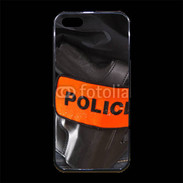Coque iPhone 5/5S Premium Brassard Police 75