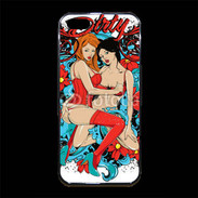 Coque iPhone 5/5S Premium Couple de femme