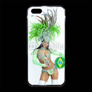 Coque iPhone 5/5S Premium Danseuse de Sambo Brésil 2