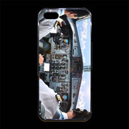 Coque iPhone 5/5S Premium Cockpit avion de ligne