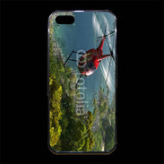 Coque iPhone 5/5S Premium Hélicoptère R44