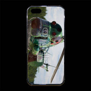 Coque iPhone 5/5S Premium Hélicoptère militaire