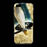 Coque iPhone 5/5S Premium Vintage aviation 55