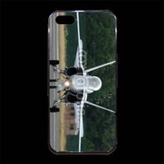 Coque iPhone 5/5S Premium Avion de chasse F18 de face