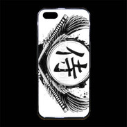 Coque iPhone 5/5S Premium Tatouage Samouraï