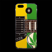 Coque iPhone 5/5S Premium Guitare Reggae