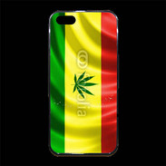 Coque iPhone 5/5S Premium Drapeau cannabis
