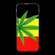 Coque iPhone 5/5S Premium Drapeau allemand cannabis