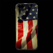 Coque iPhone 5/5S Premium Vintage drapeau USA
