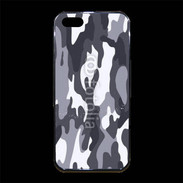 Coque iPhone 5/5S Premium Camouflage gris et blanc
