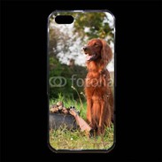 Coque iPhone 5/5S Premium chien de chasse 300