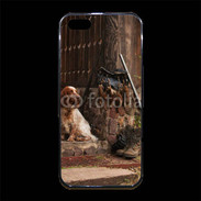 Coque iPhone 5/5S Premium Chien de chasse 200