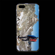 Coque iPhone 5/5S Premium Randonnée à la montagne