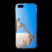 Coque iPhone 5/5S Premium Paysage avec des moulins