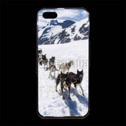 Coque iPhone 5/5S Premium Chiens de traineaux
