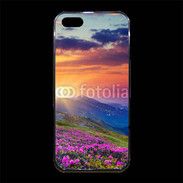 Coque iPhone 5/5S Premium Panoramiqua à la montagne 75