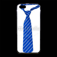 Coque iPhone 5/5S Premium Cravate bleue