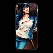 Coque iPhone 5/5S Premium Brune fashion 1