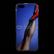Coque iPhone 5/5S Premium Escarpins semelles rouges 3