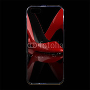 Coque iPhone 5/5S Premium Escarpins rouges 2