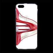 Coque iPhone 5/5S Premium Escarpins rouges 3