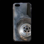 Coque iPhone 5/5S Premium Roue en feu dragster 5
