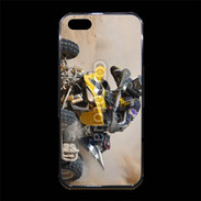 Coque iPhone 5/5S Premium Dérapage en quad