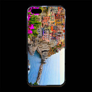 Coque iPhone 5/5S Premium Cote italienne fleurie