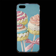 Coque iPhone 5/5S Premium Cupcake sucette