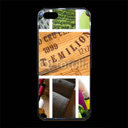 Coque iPhone 5/5S Premium Vin, oenologie, Bordeaux, dégustation 150
