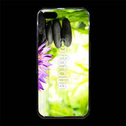 Coque iPhone 5/5S Premium Fleur de lotus