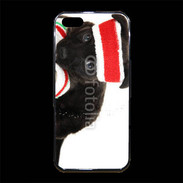 Coque iPhone 5/5S Premium Chiot joueur de tennis
