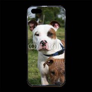 Coque iPhone 5/5S Premium Chien Staffordshire