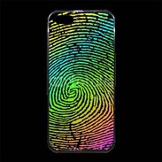 Coque iPhone 5/5S Premium Empreintes digitales de couleur