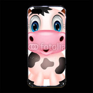 Coque iPhone 5/5S Premium Vache cartoon 510