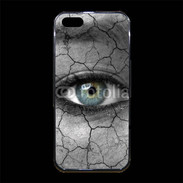 Coque iPhone 5/5S Premium Oeil et terre sèche