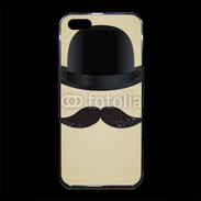 Coque iPhone 5/5S Premium Moustache So British 25