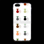 Coque iPhone 5/5S Premium La vie en chat 750