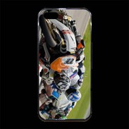 Coque iPhone 5/5S Premium Course de moto Superbike