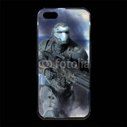 Coque iPhone 5/5S Premium Soldat futuriste