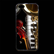 Coque iPhone 5/5S Premium Mélange d'instruments de musique
