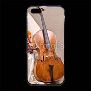 Coque iPhone 5/5S Premium Violon et violoncelle 1