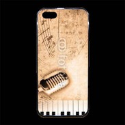 Coque iPhone 5/5S Premium Dirty music background